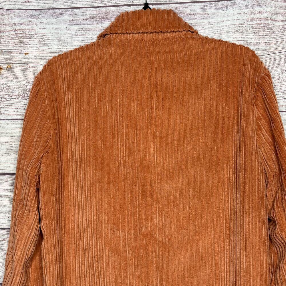 We The Free Everly Cord Blazer Coral Oversized Shacket Lined Blazer Jacket XS - Picture 4 of 10